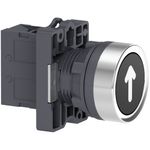 Botao-Ø22mm-plastico-retorno-por-mola-preto-gravacao--↑--NA