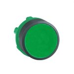 Cabecote-para-botao-Ø22mm-plastico-faceado-retorno-por-mola-verde