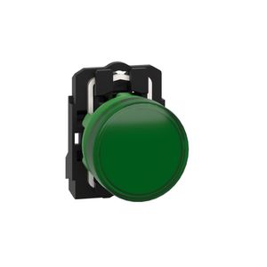 Sinalizador modular Ø22mm plástico, LED, verde, 24VCA/CC
