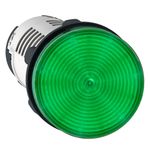Sinalizador-Ø22mm-plastico-LED-verde-24VCA-CC