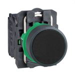 Botao-Ø22mm-plastico-retorno-por-mola-preto-NA
