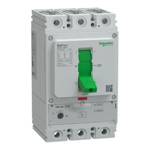 Disjuntor caixa moldada GoPact 3P 400A 36kA ajustável 320A