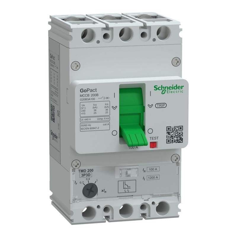 Disjuntor-caixa-moldada-GoPact-3P-200A-25kA-ajustavel-100A