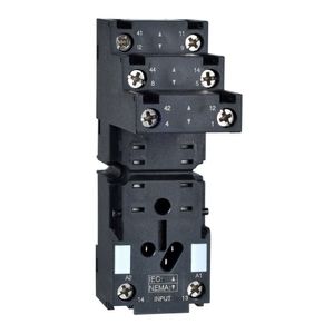 Base para relé RXM2*, contatos separados, conexão por parafuso