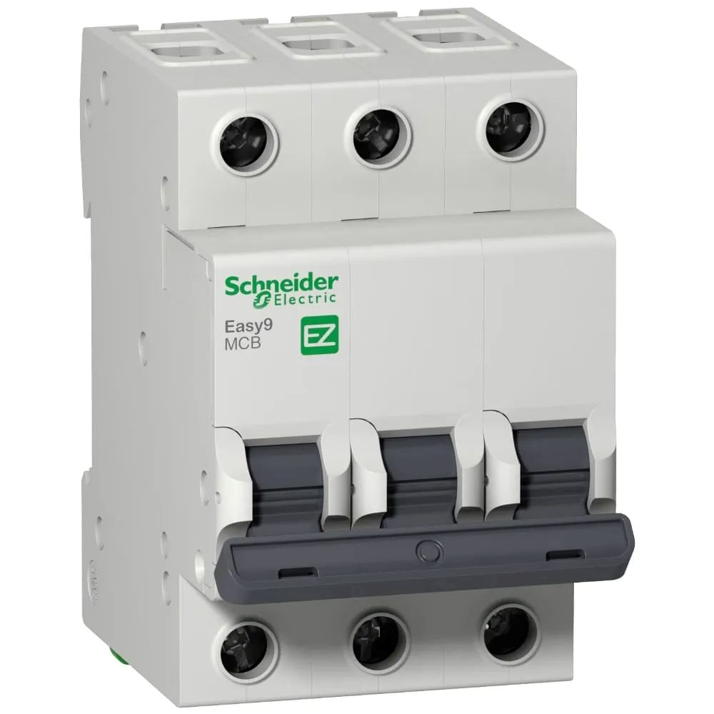 Encontraproduto.com.br - Disjuntor 3P 10A B 3Ka 230V Easy9 EZ9F13310 Schneider