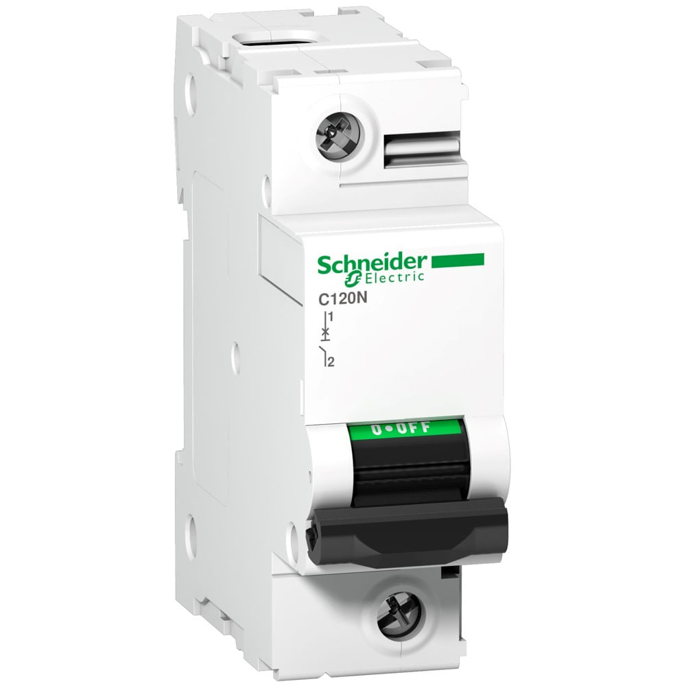 Disjuntor 1P 125A C 10Ka 240V C120N A9N18359 Schneider