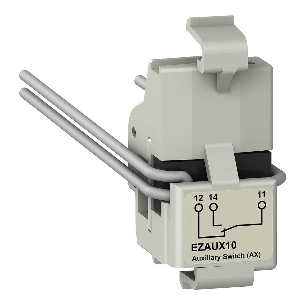 Contato Auxiliar 1Na+1Nf Ezaux10 Para Disjuntor Ezc100 Schneider