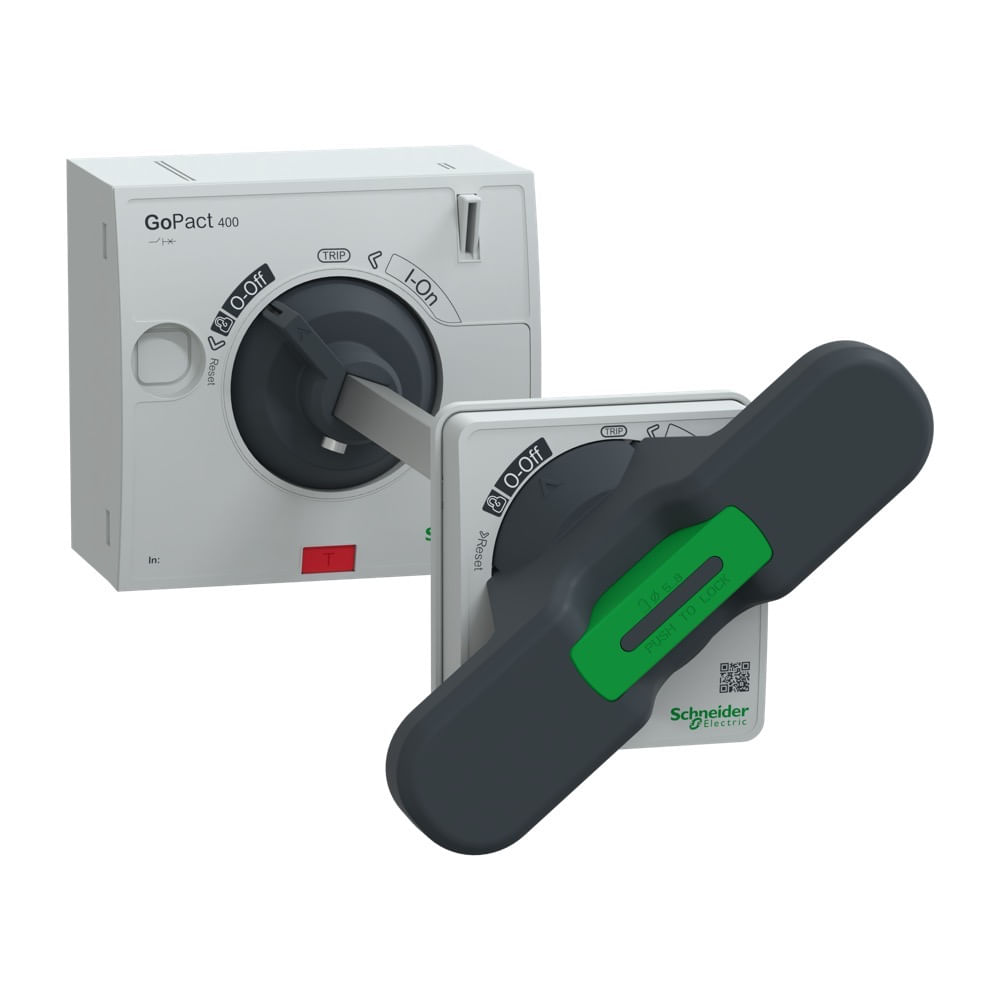 Alça Rotativa Estendida, Gopact Mccb 400, Comprimento Do Eixo 250 Mm, Ip54, Schneider Electric, G40Rote