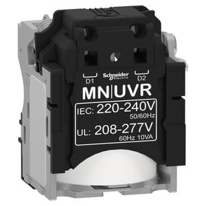 Bobina De Minima 220/240Vca Nsx100/631, Schneider Electric, Lv429407