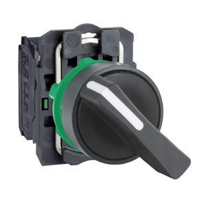 Chave Seletora Ø22Mm Plástica, 2 Posições Fixas, Manopla Longa, Na, Schneider Electric, Xb5Aj21