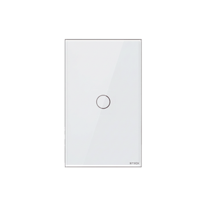 Steck, Interruptor  4X2" 1 Módulo Touch Branco Wi-Fi, Ambiente Conectado, SINT1B1