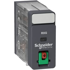 Relé De Interface, 5A, 2Naf, Botão De Teste, 230Vca, Schneider Electric, RXG21P7