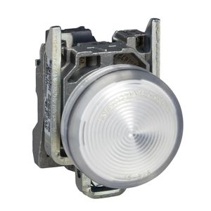 Sinalizador Modular Ø22Mm Metálico, Led, Branco, 230...240Vca, Schneider Electric, Xb4Bvm1