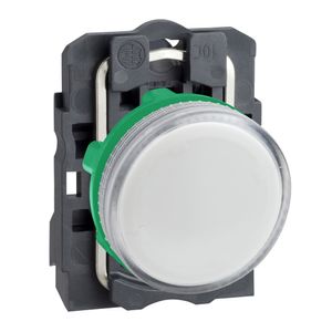 Sinalizador Modular Ø22Mm Plástico Para Lâmp Ba9S, Branco, ≤250V, Schneider Electric, XB5AV61