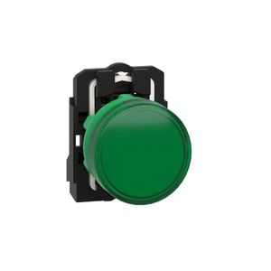 Sinalizador Modular Ø22Mm Plástico, Led, Verde, 230...240Vca, Schneider Electric, XB5AVM3