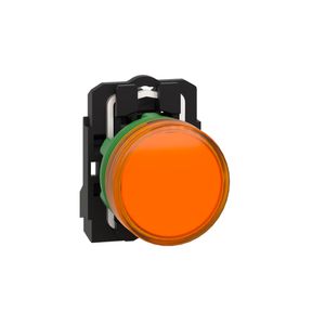 Sinalizador Modular Ø22Mm Plástico, Led, Laranja, 230...240Vca, Schneider Electric, XB5AVM5