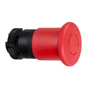 Cabeçote Para Botão De Emergência Ø22Mm Plástico, Cogumelo Ø40Mm, Vermelho, Schneider Electric, Za2Bs844