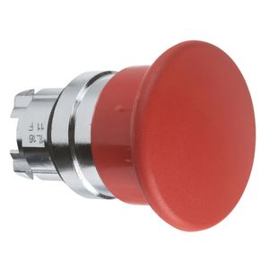 Cabeçote Para Botão Ø22Mm Metálico, Retorno Por Mola, Cogumelo Ø40Mm, Vermelho, Schneider Electric, Zb4Bc4