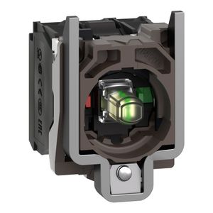 Corpo Para Botão Luminoso Modular Metálico, Led Universal, Na+Nf, 24Vca/Cc, Schneider Electric, Zb4Bw0B15