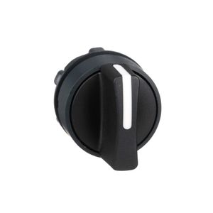 Cabeçote Para Chave Seletora Ø22Mm Plástico, 3 Posições Fixas, Manopla Curta, Preto, Schneider Electric, Zb5Ad3