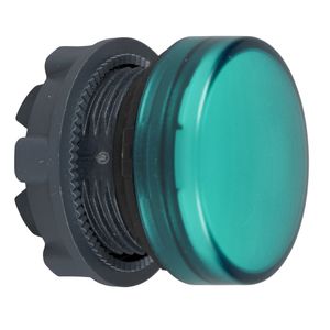 Cabeçote Para Sinalizador Modular Ø22Mm Plástico, Para Lâmpada Ba9S, Verde, Schneider Electric, ZB5AV03