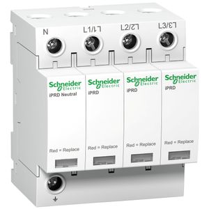 Protetor De Surto Acti9 Iprd20R 20Ka 3P+N 340V Com Contato De Sinalizacao Remota, Schneider Electric, A9L20601