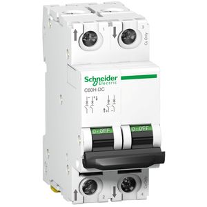 Disjuntor Acti9 C60H-Dc 1P 35A 10Ka  220V Cc Curva C, Schneider Electric, A9N61535