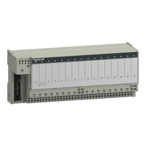 Interface 16 Saidas Rele 10Mm Com Fusivel Por Canal, Schneider Electric, ABE7P16T214