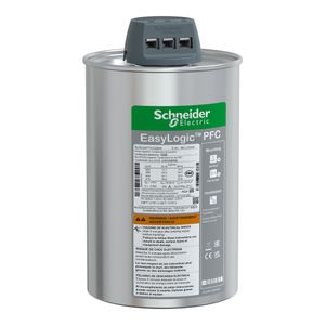 Capacitor Easycan 30Kvar 380V 33.2Kvar 400V 60Hz 3F, Schneider Electric, BLRCS277A332B40