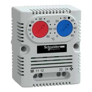 Termostato Doble Na Nc C, Schneider Electric, NSYCCOTHD