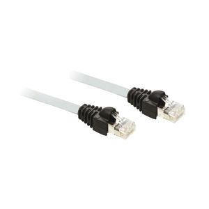 Cabo De 3 Metros Para Conexão Modbus - Rj45 Macho, Schneider Electric, VW3A8306R30