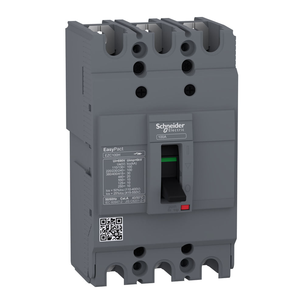 Disjuntor 3P 30A 30Ka 240V Ezc100H3030 Schneider