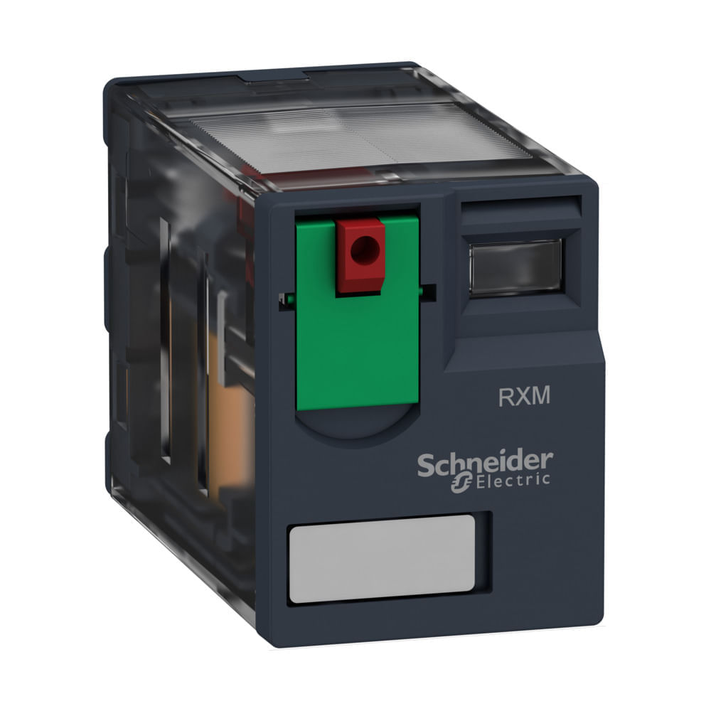 Relé Interface, 3A, 4Naf, Botão Teste, 230Vca, Schneider Electric ...