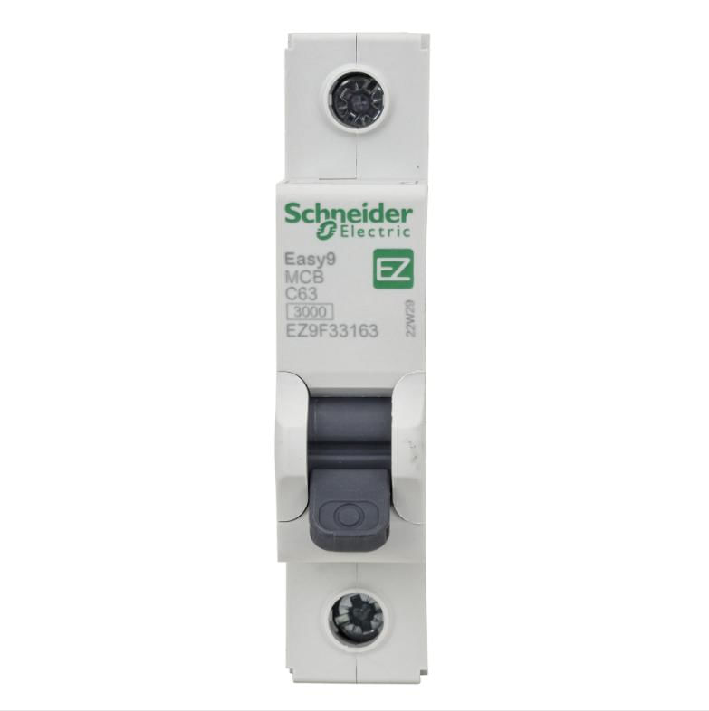 Disjuntor 1P 63A C 3Ka 230V Easy9 EZ9F33163 Schneider
